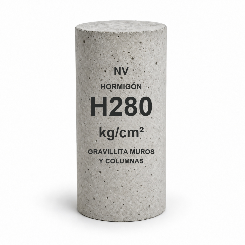 NV HORMIGON 280 GRAVILLITA MUROS Y COLUMNAS