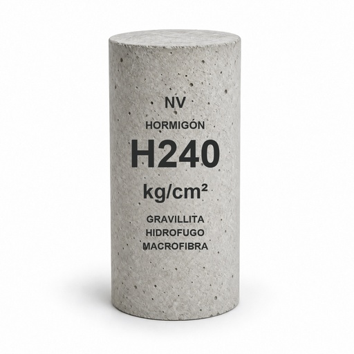 [NVH240GHMACRO] NV HORMIGON 240 GRAVILLITA HIDROFUGO MACROFIBRA